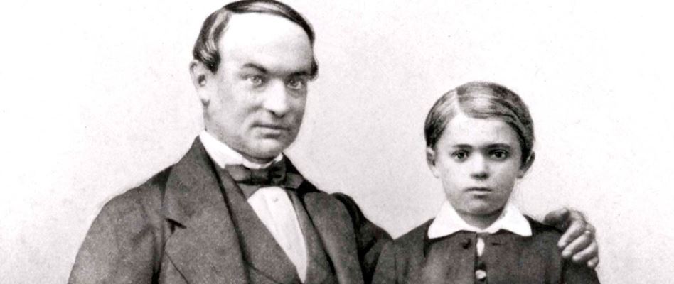 Picture of Lothar with his son wilhelm