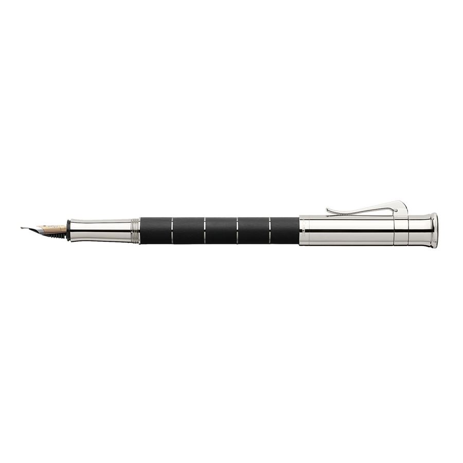 Graf-von-Faber-Castell - Fountain pen Classic Anello Ebony Broad