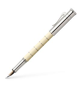 Graf-von-Faber-Castell - Fountain pen Classic Anello Ivory M