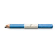 Graf-von-Faber-Castell - 3 graphite pencils Guilloche, Gulf Blue