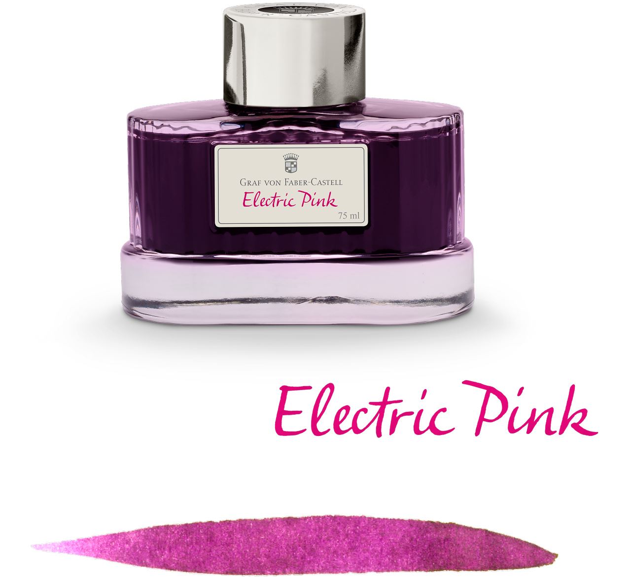 Graf-von-Faber-Castell - Ink bottle Electric Pink, 75ml