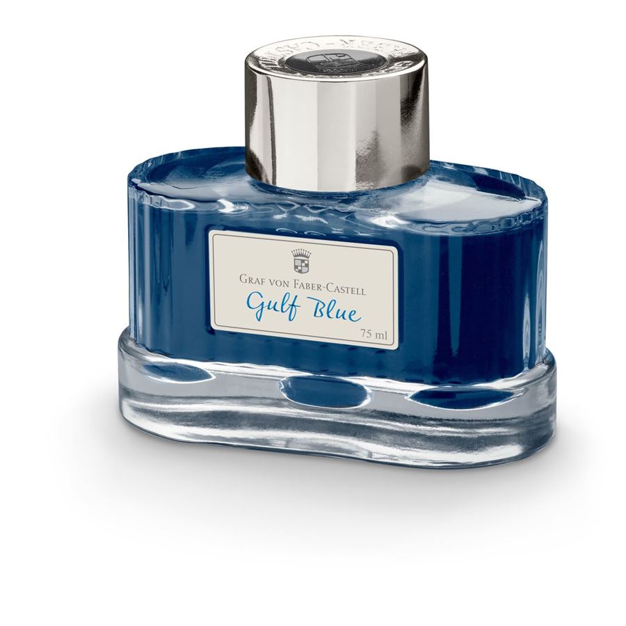 Graf-von-Faber-Castell - Ink bottle Gulf Blue, 75ml