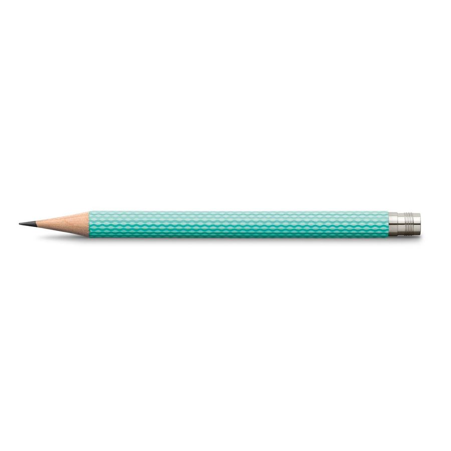 Graf-von-Faber-Castell - 3 pocket pencils Guilloche, Turquoise