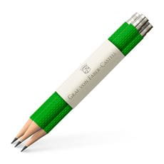Graf-von-Faber-Castell - 3 spare pencils Perfect Pencil, Viper Green