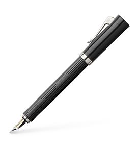 Graf-von-Faber-Castell - Fountain pen Intuition fluted, black, Medium
