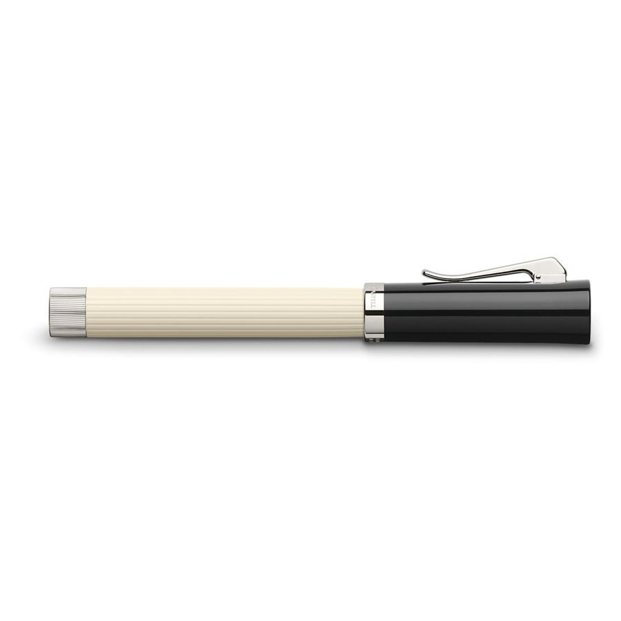 Graf-von-Faber-Castell - Fountain pen Intuition fluted, ivory, Broad